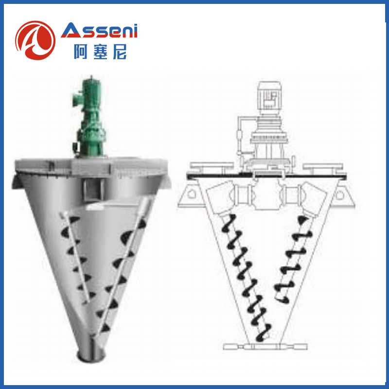 雙螺帶錐形混合機(jī)-無(wú)錫阿塞尼科技有限公司